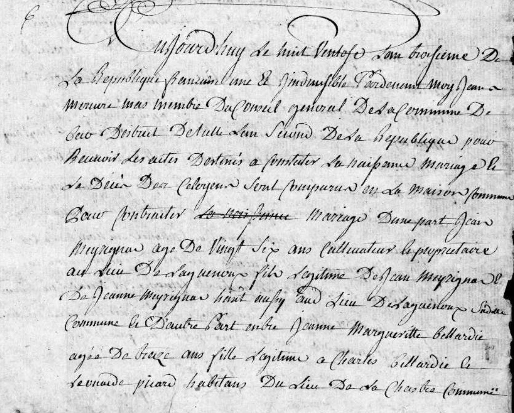 Mariage Meyriniat Jean - Bellardie Marguerite 1.jpg